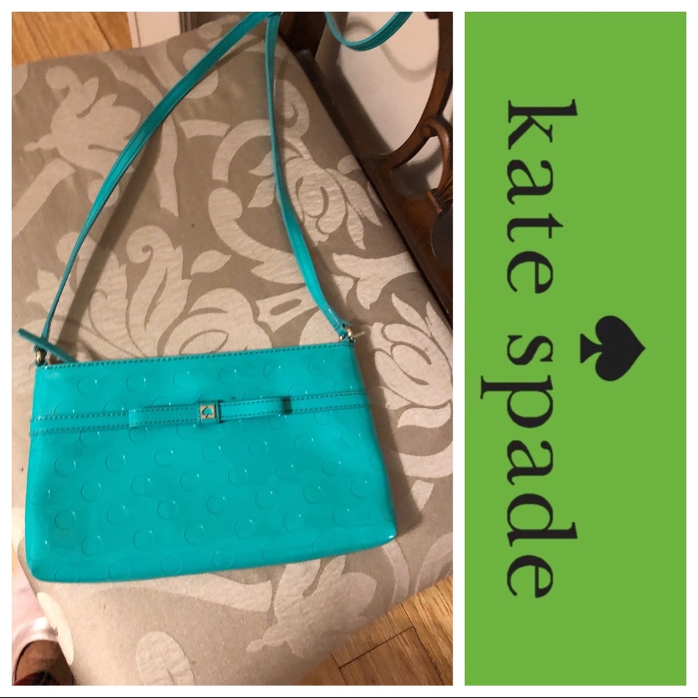 Kate Spade patent leather crossbody bag